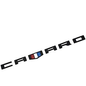 Black OEM Chevrolet Camaro Trunk Decal Letter Emblem Badge Rs Ss Zl1 Z2…